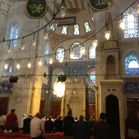 Photo taken at Kılıç Ali Pasha Mosque by Yusuf K. on 5/5/2013