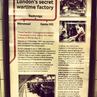 Photo taken at Gants Hill London Underground Station by Rupi S. on 1/21/2014