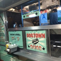 Photo taken at Dogtown Dogs Truck by David P. on 4/5/2015
