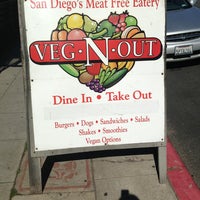 Photo taken at Veg N Out by Heidi O. on 2/16/2013