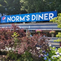 Photo taken at Norm&amp;#39;s Diner by Anna B. on 7/19/2018