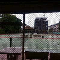 Photo taken at Sirisuk Tennis Court by Olivier S. on 10/19/2014