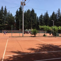 Photo taken at City Sport Tennis Court by Keti O. on 6/15/2016