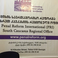 Photo taken at Penal Reform International (PRI) - South Caucasus Regional Office by Keti O. on 6/1/2016