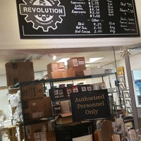 Photo taken at Revolution Coffee Roasters @ The Factory by shanemichael D. on 12/2/2020
