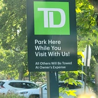 Photo taken at TD Bank by shanemichael D. on 8/12/2021