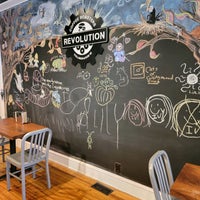 Photo taken at Revolution Coffee Roasters @ The Factory by shanemichael D. on 9/24/2021