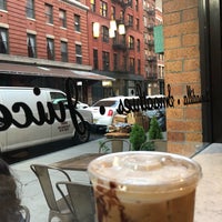 Photo taken at Benvenuto Cafe Tribeca by Luciana A. on 8/9/2018