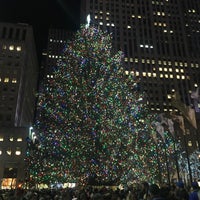 Photo taken at Rockefeller Center Christmas Tree by annlou on 12/2/2017
