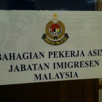 Malaysia imigresen Jabatan Imigresen
