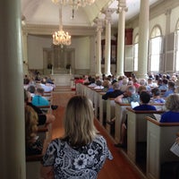 Photo taken at Christ Church Cambridge by John W. on 6/25/2014