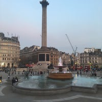 Photo taken at Trafalgar Square by Martin S. on 4/14/2018