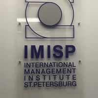 Photo taken at International Management Insitute St.Petersburg (IMISP) by Ekaterina L. on 2/4/2019