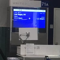 Photo taken at Gate 71A by Dario A. on 3/22/2017