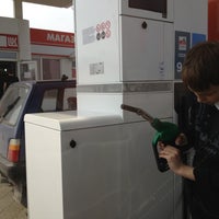Photo taken at Lukoil by Петя С. on 4/21/2013
