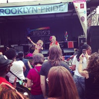 Photo taken at Brooklyn Pride Festival by Dustin on 6/8/2013