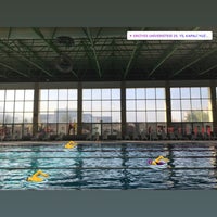 Photo taken at 25. Yıl Kapalı Yüzme Havuzu by çağrı ç. on 11/16/2019