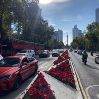 Photo taken at Avenida Paseo de la Reforma by Ivan S. on 1/10/2024