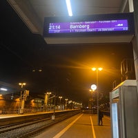 Photo taken at Erlangen Hauptbahnhof by Ivan S. on 3/16/2022