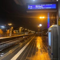 Photo taken at Erlangen Hauptbahnhof by Ivan S. on 2/16/2022