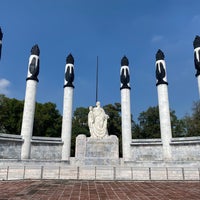 Photo taken at Monumento a los Niños Héroes by Ivan S. on 8/1/2021