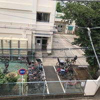 Photo taken at 世田谷区立旭小学校 by Canariens on 7/13/2018