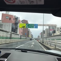 首都高速3号渋谷線 上り 三軒茶屋オービス 世田谷区 東京都