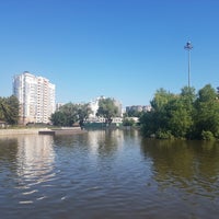 Photo taken at Комсомольский пруд by Pasha N. on 6/19/2019