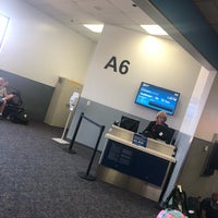 Photo taken at Gate A6 by Emily H. on 8/26/2019