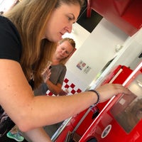 Photo taken at Five Guys by Emily H. on 7/13/2018