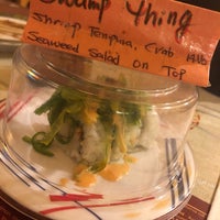 Photo taken at Sushi Train by Emily H. on 11/17/2018