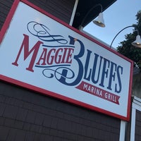 Photo taken at Maggie Bluffs Marina Grill by Emily H. on 7/2/2019