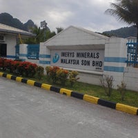 Imerys Minerals Malaysia Simpang Pulai Perak