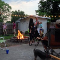 Photo taken at Backyard Lounge &amp;amp; Fire Pit by Garen M. on 5/26/2014