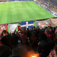 Photo taken at Estadio El Madrigal by Mishutka on 12/13/2018