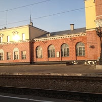 Photo taken at Orel Railway Station by Евгения Н. on 4/27/2013