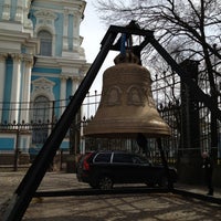 Photo taken at Smolny Cathedral by MaMa Roma on 5/7/2013