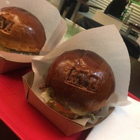 Foto diambil di My! Burgers &amp; Fries oleh Оля Н. pada 3/4/2018