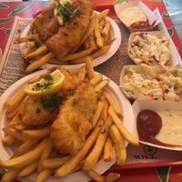 Photo taken at Fish &amp;amp; Chips of Sausalito by Carl T. on 9/9/2018