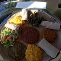 Photo taken at Abyssinia Ethiopian Restaurant by Claire C. on 12/3/2016