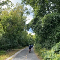 Photo taken at C&amp;amp;O Canal Mile Marker 2 by Fares on 9/26/2022