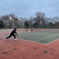 Photo taken at Battersea Park Tennis Courts by M.S💙 on 1/15/2022
