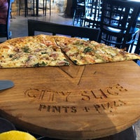 Photo taken at City Slice Pints + Pizza by Dot Z. on 1/5/2019