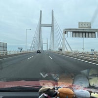 Photo taken at Yokohama Bay Bridge by hugeso on 4/27/2024