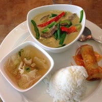 Photo taken at Tung Thong Thai Restaurant by Krystina L. on 4/30/2014