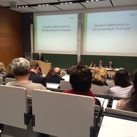 Photo taken at Friedrich-Schiller-Universität Jena by Ami Y. on 3/19/2015