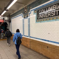 Photo taken at MTA Subway - 116th St/Columbia University (1) by Joshua on 4/23/2023