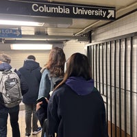 Photo taken at MTA Subway - 116th St/Columbia University (1) by Joshua on 2/22/2023