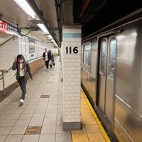 Photo taken at MTA Subway - 116th St/Columbia University (1) by Joshua on 10/17/2022