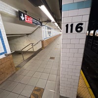Photo taken at MTA Subway - 116th St/Columbia University (1) by Joshua on 3/9/2023